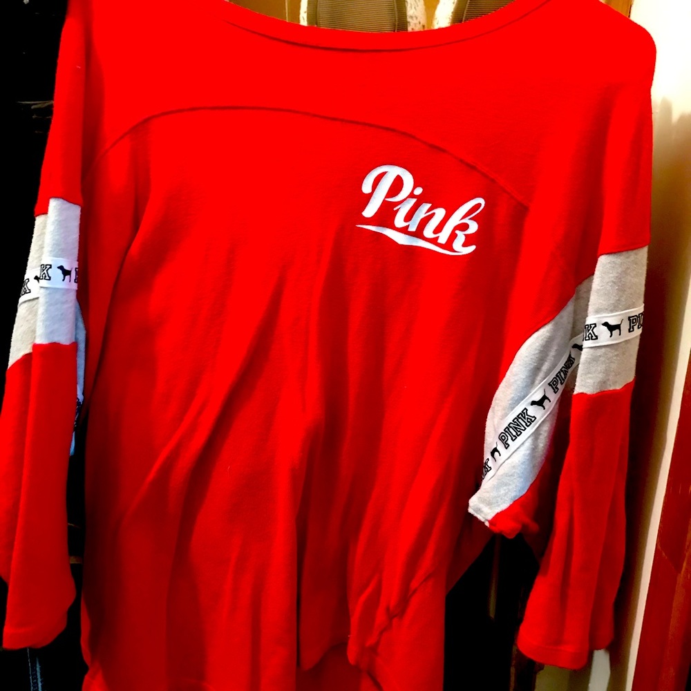 Pink Victoria secret color red size medium